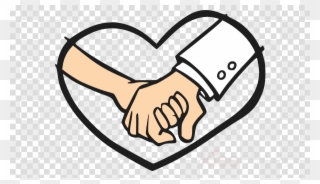 Download Holding Hands Together Cartoon Transparent Hand Holding Hand Png Clipart Pinclipart