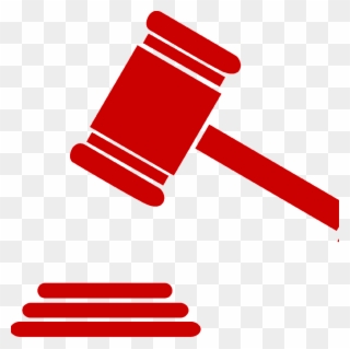 Cherokee Mock Trial - Gavel Clipart Png Transparent Png