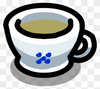 Cup Clipart Tea Biscuit - Club Penguin Tea Cup - Png Download