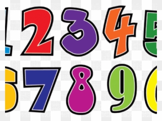 Numbers Clipart Eye - Numbers Clip Art - Png Download