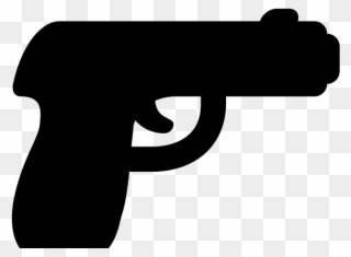 Pistol Clipart Gun Shop - Crime Movie Icons - Png Download