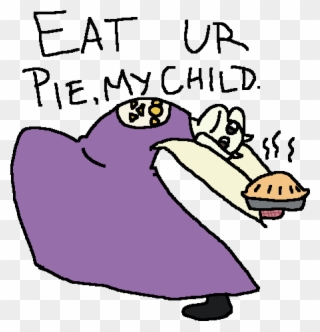 Eat Ur Pie My Child - Child Clipart
