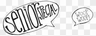 Senior Tuesdays - Calligraphy Clipart