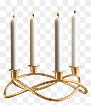 Season Candleholder Wreath Gold Plated Georg Jensen - Georg Jensen Season Candle Holder Gold Clipart