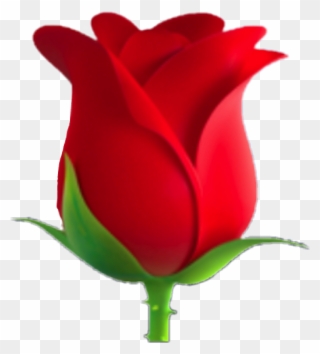 Clipart Rose Emoji - Rose Emoji - Png Download