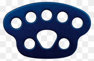 Skylotec Rigging Plate Midi Belay Device Blue Clipart