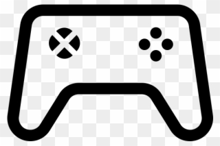 Video Game Controller Rubber Stamp - Game Controller Clipart