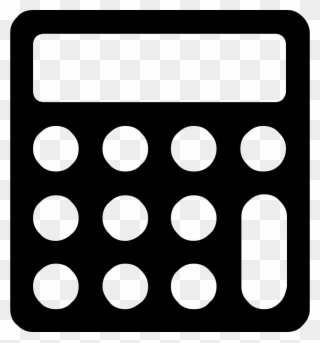Electronic Reconciliation Comments - Font Awesome Calculator Icon Clipart