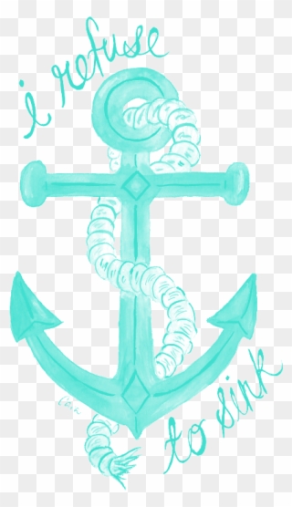Words Of Solace Coldplay, I Refuse To Sink, Anchor - Pcos Tattoos Clipart