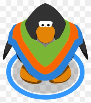 Winter Poncho Club Penguin Wiki The Free Editable - Club Penguin Ninja Clipart
