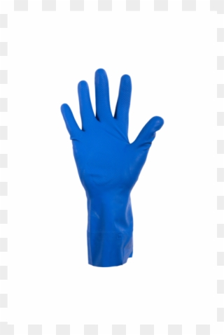 Comfort Glove, Rubber, M, Blue - Medical Glove Clipart