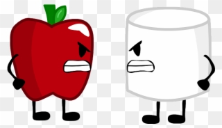 Marshmallow And Apple Oldies - Inanimate Insanity Marshmallow Clipart