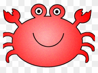 Seahorse Clipart Crab - Orange Crab Clipart - Png Download
