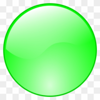 Button Clipart Green Circle - Green Button Icon - Png Download