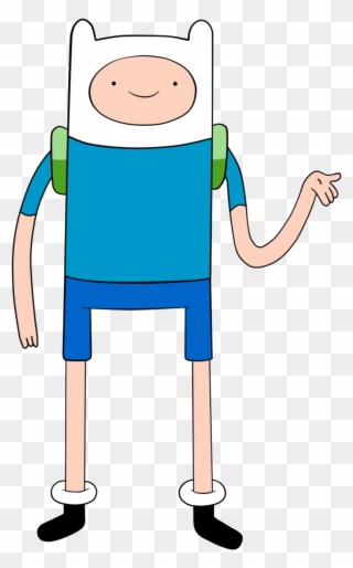 Adventure Time Png Transparent Image Vector, Clipart, - Adventure Time Finn Front View