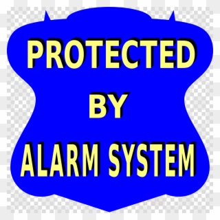 Security Alarm Clipart Security Alarms & Systems Alarm - Alarm Systems Clip Art - Png Download