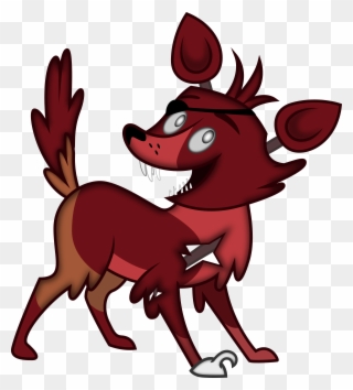 Five Nights At Freddy's 2 Dog Red Dog Like Mammal Mammal - Fnaf Foxy Animal Clipart
