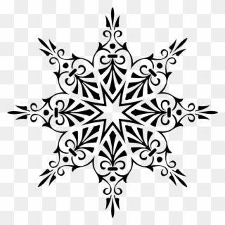 Ornament With Octagonal Symmetry - Clip Art - Png Download