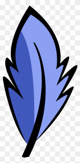 Cartoon Turkey Feathers Free Download Clip Art - Blue Feather Cutie Mark - Png Download