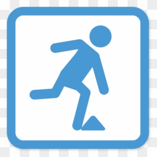 Falls Awareness - Manual Handling Logo Clipart