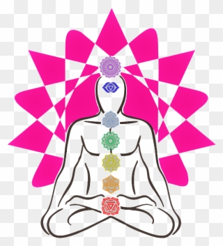 Psychic Chakra Spa - Yoga Clipart