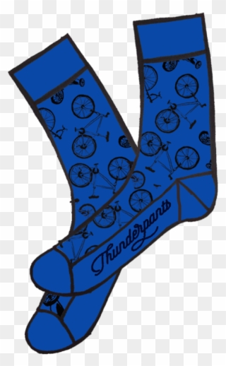 Socks Clipart Blue Item - Sock - Png Download