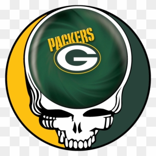Green Bay Packers Skull Logo Iron - Brooklyn Cyclones Grateful Dead Clipart