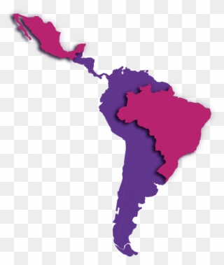 Mexico City - Latin America Map Clipart