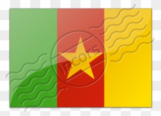 Flag Cameroon - Emblem Clipart