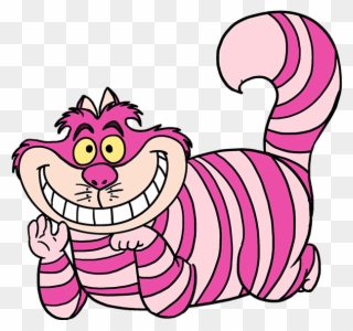 How To Draw Cheshire Cat - Cheshire Cat Drawing Easy Clipart