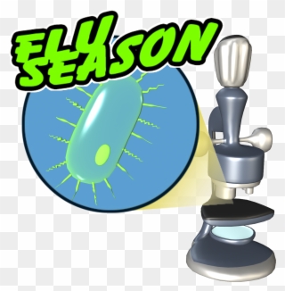 Cold Clipart Flue - Microscope Gif Animation Transparent - Png Download