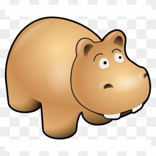 A Personal Angle - Hippo With A Hat Clipart