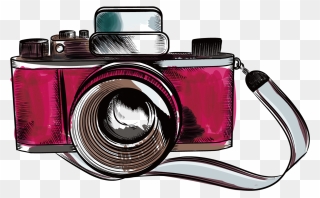 Ftestickers Clipart Camera Vintage Retro - Vintage Camera Vector Png Transparent Png