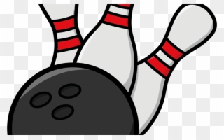 Interesting Bowling Ball And Pins Clip Art Clipart - Bowling Ball Cartoon Art - Png Download