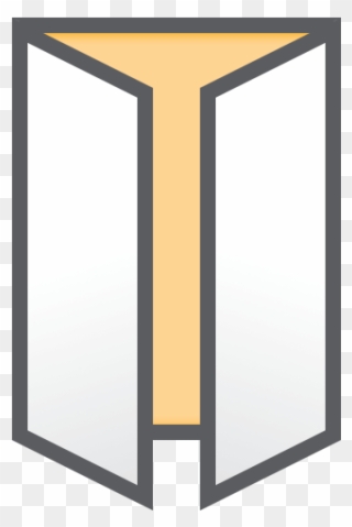 Gate-fold - Symmetry Clipart