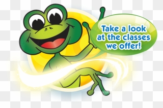 Jog-classes - Clamber Club Jog The Frog Clipart