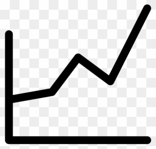 Analytics - Line Graph Icon Png Clipart