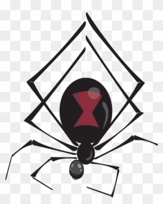 Att 'black Widow Spider' Illustration Todd Lynch - Draw Spider Red Back Clipart
