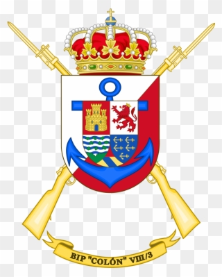 Coat Of Arms Of The 8th Spanish Legion Flag Colón - John Of Austria Coat Of Arms Clipart
