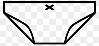 Panties Outline Comments - Portable Network Graphics Clipart