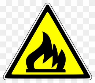 Simple English Wikipedia, The Free Encyclopedia - Fire Warning Sign Clipart