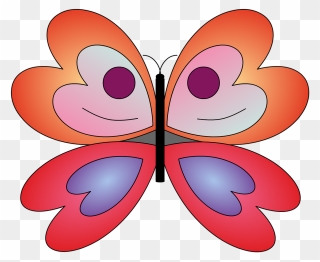 Cartoon Butterfly Clipart 22, Buy Clip Art - Butterfly - Png Download
