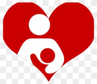 Breastfeeding Nursing Nursingmama Milkymomma Dairyqueen - Breastfeeding Logo With A Heart Clipart