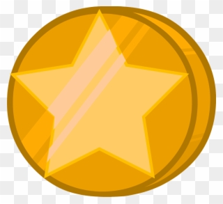 Coin Clipart Fandom - Bfdi Star Coin - Png Download