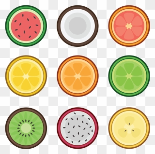 Notebook Cover Design Fruits Clipart