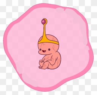Embryo Princess - Adventure Time Baby Princess Bubblegum Clipart