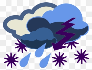 Weather Forecasters In The United Kingdom Have Started - Stormy Weather Clip Art - Png Download