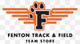 Fenton Track And Field - Graphic Design Clipart