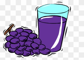 Grapevine Clipart Purple Food - Milk Flashcard - Png Download