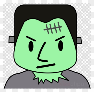 Clip Art Clipart Frankenstein's Monster Clip Art - Green Guy Monster - Png Download